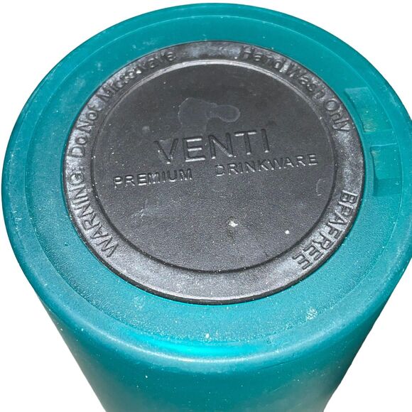 Cirque Du Soleil Water Travel Bottle Kurios Venti Premium Drinkware Push Blue - Picture 11 of 12